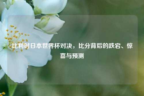 比利时日本世界杯对决,比分背后的跌宕、惊喜与预测
