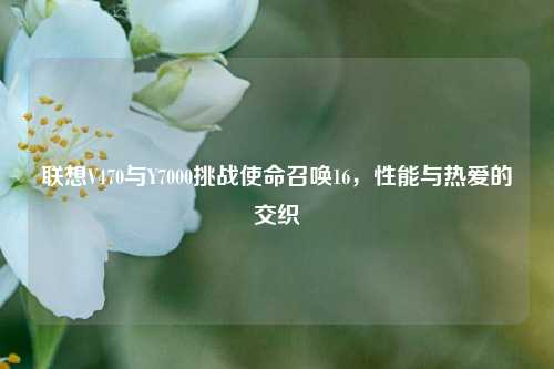 联想V470与Y7000挑战使命召唤16,性能与热爱的交织