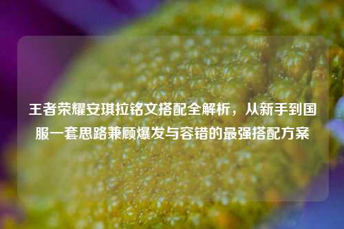 王者荣耀安琪拉铭文搭配全解析,从新手到国服一套思路兼顾爆发与容错的最强搭配方案