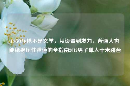 CSGO压枪不是玄学，从设置到发力，普通人也能稳稳压住弹道的全指南2012男子单人十米跳台