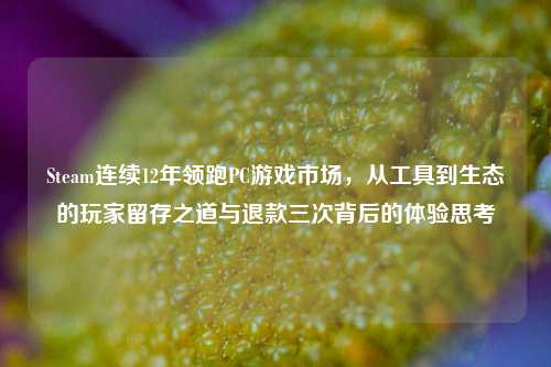 Steam连续12年领跑PC游戏市场,从工具到生态的玩家留存之道与退款三次背后的体验思考
