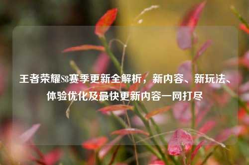 王者荣耀S8赛季更新全解析，新内容、新玩法、体验优化及最快更新内容一网打尽