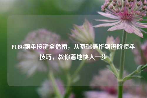 PUBG飘伞按键全指南，从基础操作到进阶控伞技巧，教你落地快人一步