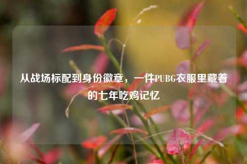 从战场标配到身份徽章，一件PUBG衣服里藏着的七年吃鸡记忆