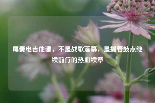 尾奏电吉他谱,不是战歌落幕,是揣着鼓点继续前行的热血续章