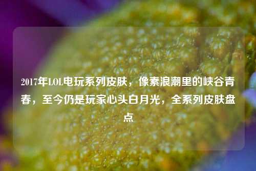 2017年LOL电玩系列皮肤,像素浪潮里的峡谷青春,至今仍是玩家心头白月光,全系列皮肤盘点
