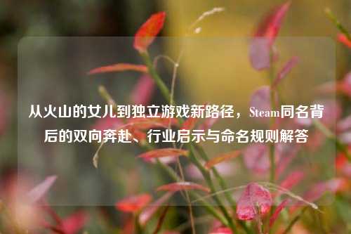 从火山的女儿到独立游戏新路径,Steam同名背后的双向奔赴、行业启示与命名规则解答