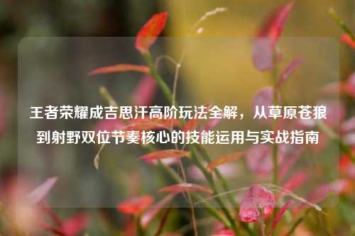 王者荣耀成吉思汗高阶玩法全解,从草原苍狼到射野双位节奏核心的技能运用与实战指南