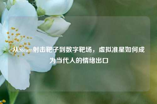从Steam射击靶子到数字靶场，虚拟准星如何成为当代人的情绪出口