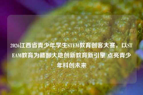2026江西省青少年学生STEM教育创客大赛，以STEAM教育为赣鄱大地创新教育新引擎 点亮青少年科创未来