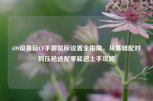 iOS设备玩CF手游鼠标设置全指南，从基础配对到压枪适配零延迟上手攻略