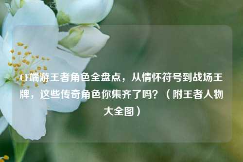 CF端游王者角色全盘点，从情怀符号到战场王牌，这些传奇角色你集齐了吗？（附王者人物大全图）