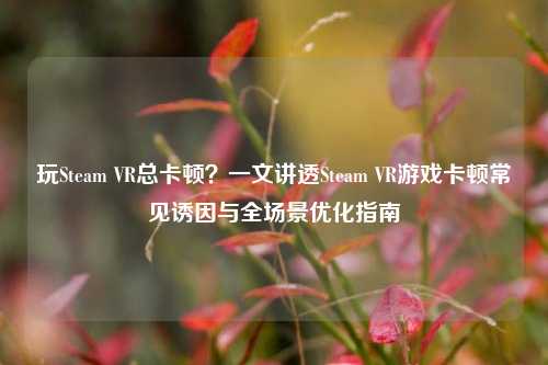 玩Steam VR总卡顿?一文讲透Steam VR游戏卡顿常见诱因与全场景优化指南