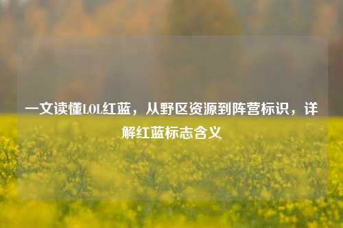 一文读懂LOL红蓝,从野区资源到阵营标识,详解红蓝标志含义