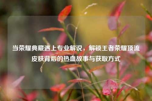 当荣耀典藏遇上专业解说，解锁王者荣耀顶流皮肤背后的热血故事与获取方式