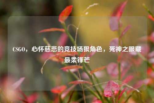 CSGO，心怀慈悲的竞技场狠角色，死神之眼藏最柔锋芒