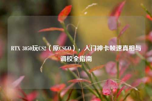 RTX 3050玩CS2（原CSGO），入门神卡帧速真相与调校全指南